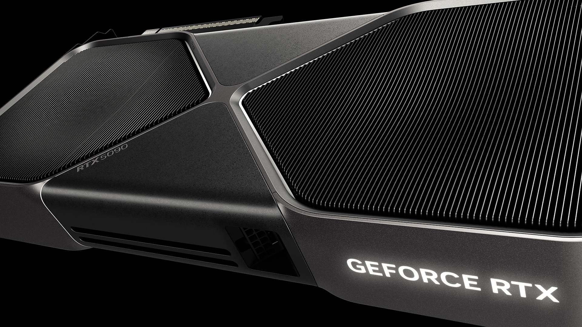 NVIDIA 공식 방열핀과 측면 외장 상세